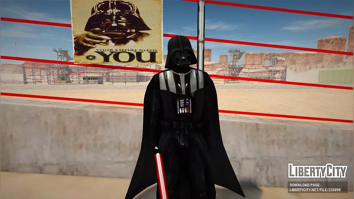Дарт Вейдер из Star Wars / GTA San Andreas