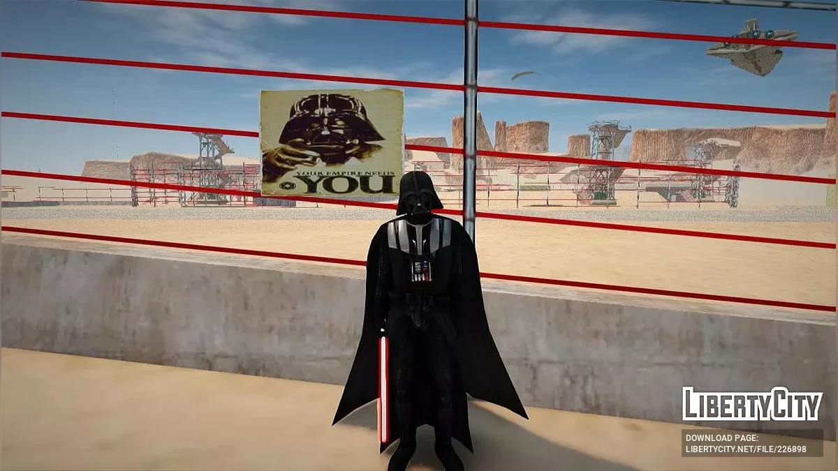 Дарт Вейдер из Star Wars / GTA San Andreas