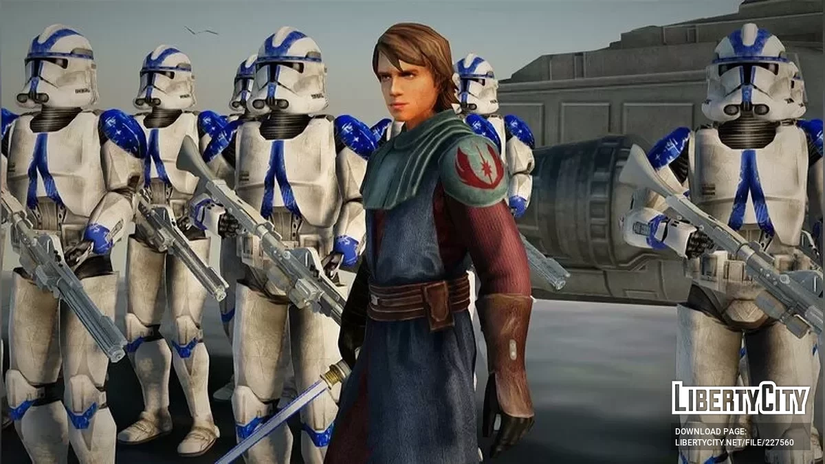 Генерал Скайуокер из Star Wars / GTA San Andreas