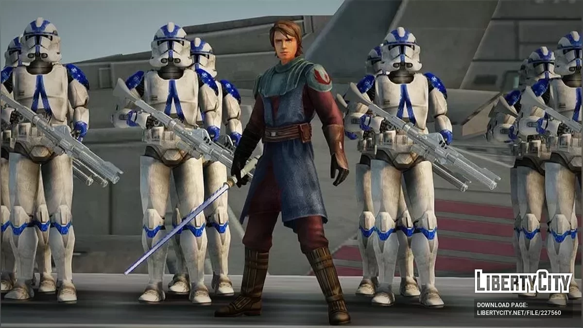 Генерал Скайуокер из Star Wars / GTA San Andreas
