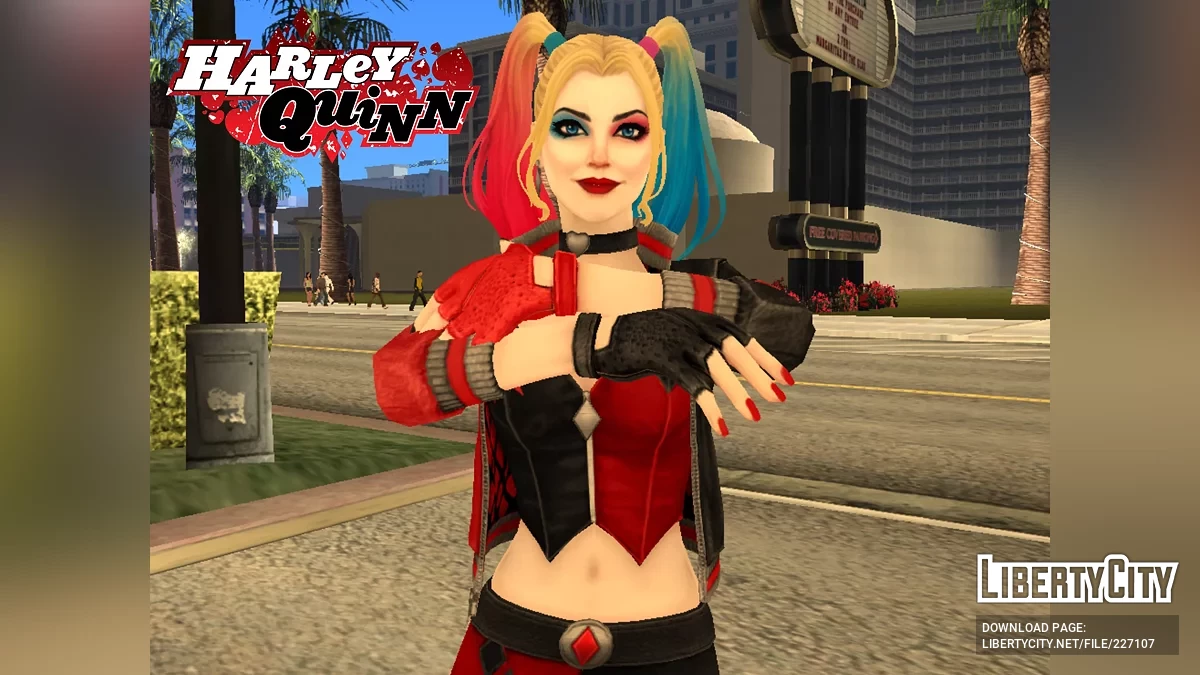 Харли Квинн (DC Universe Online) / GTA San Andreas