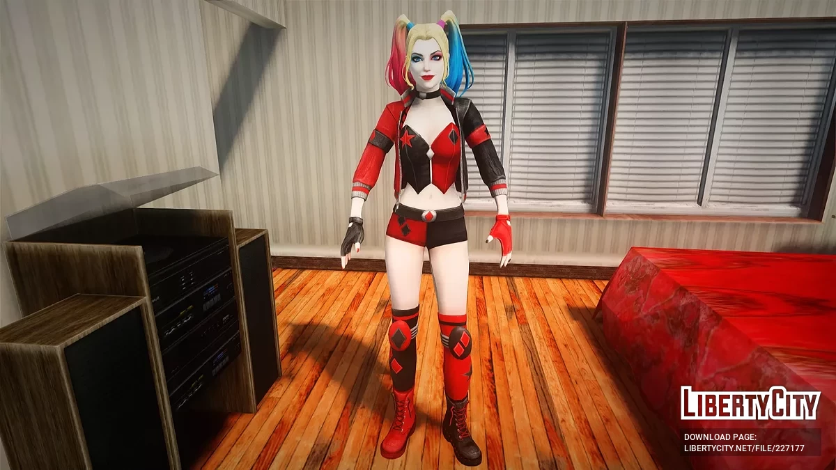Харли Квинн из DC Universe Online / GTA San Andreas