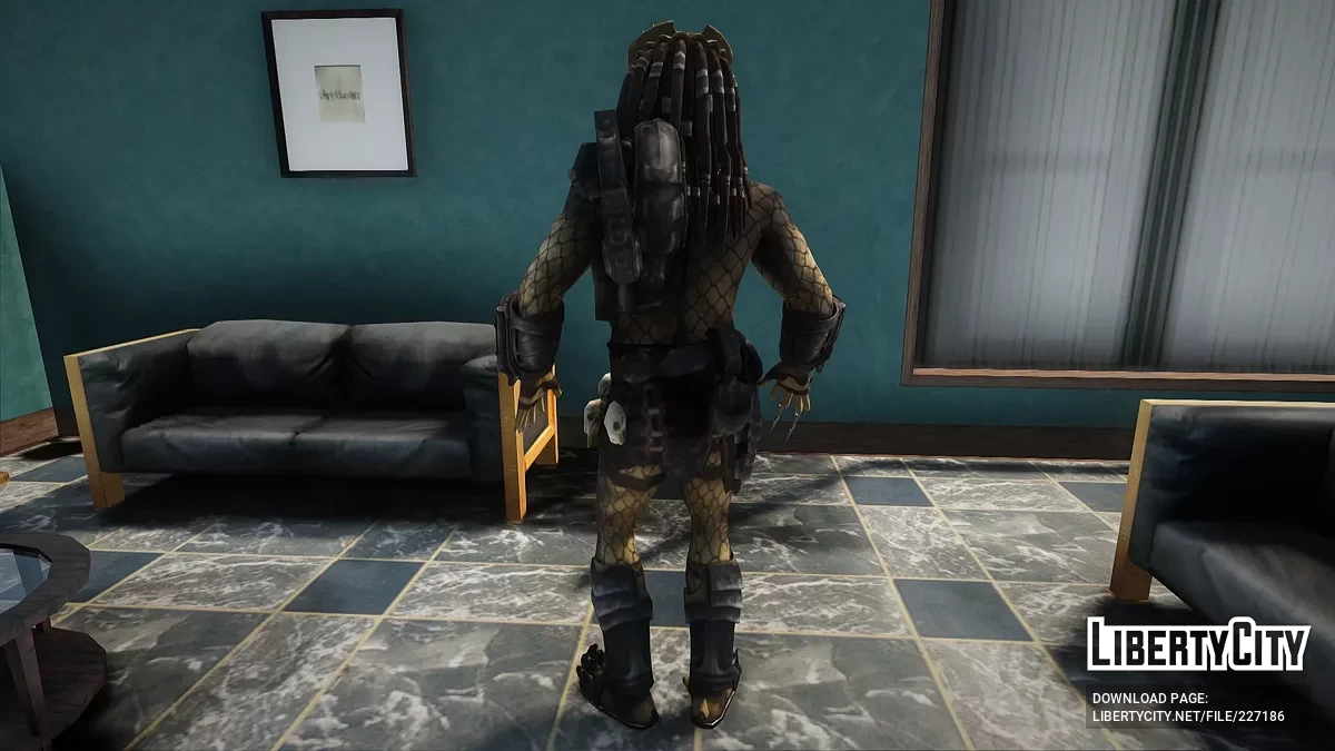Хищник из Aliens vs. Predator: Requiem / GTA San Andreas