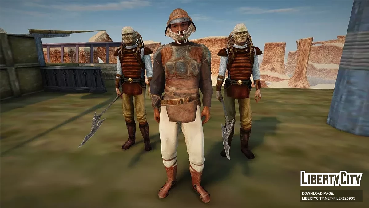 Ландо Калриссиан из Star Wars / GTA San Andreas