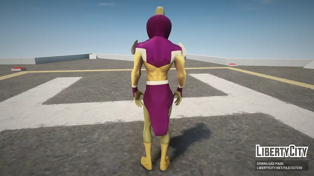 Марсианин из Guardians of the Globe / GTA San Andreas