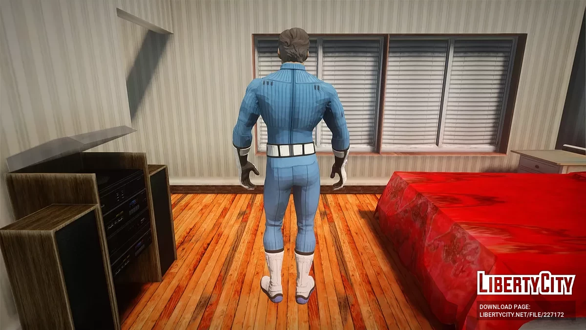 Мистер Фантастик из The Fantastic 4: First Steps (Fortnite) / GTA San Andreas