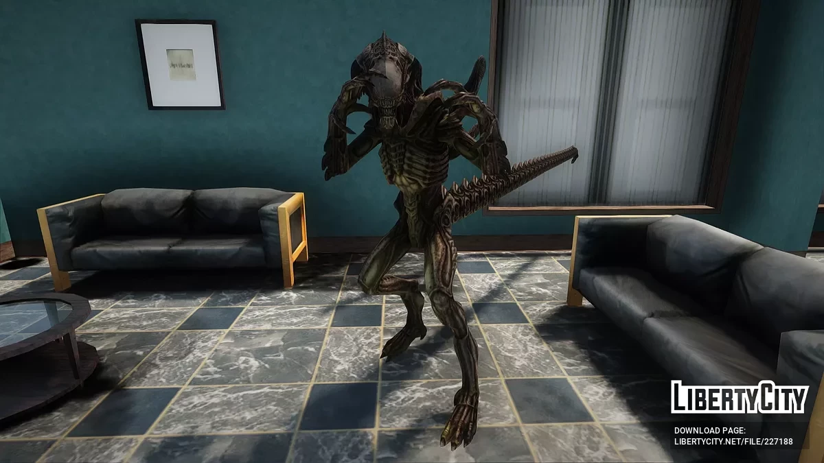 Предалиен (Чужехищник) из Aliens vs. Predator: Requiem / GTA San Andreas