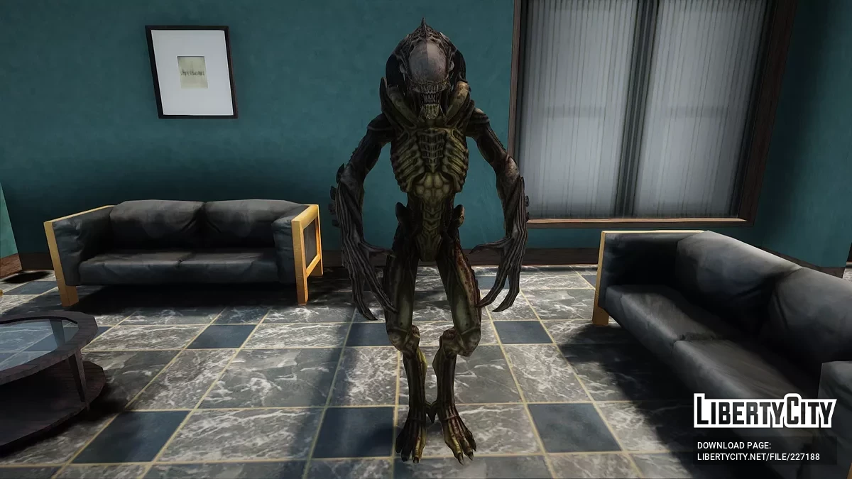 Предалиен (Чужехищник) из Aliens vs. Predator: Requiem / GTA San Andreas