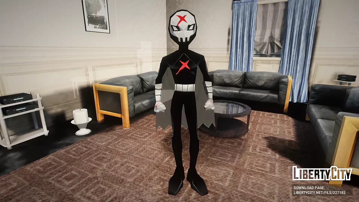 Red X из Teen Titans / GTA San Andreas
