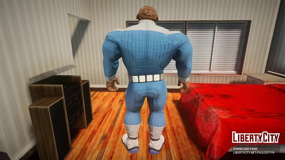 Существо из The Fantastic 4: First Steps (Fortnite) / GTA San Andreas