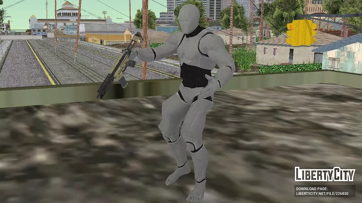 Тренировочный манекен из Tekken 8 / GTA San Andreas