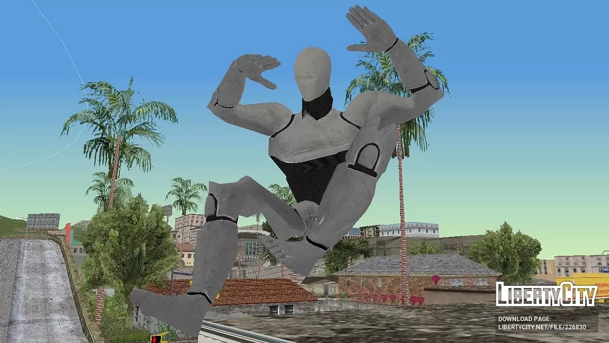 Тренировочный манекен из Tekken 8 / GTA San Andreas