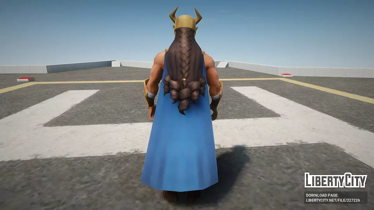 Воительница из Guardians of the Globe / GTA San Andreas