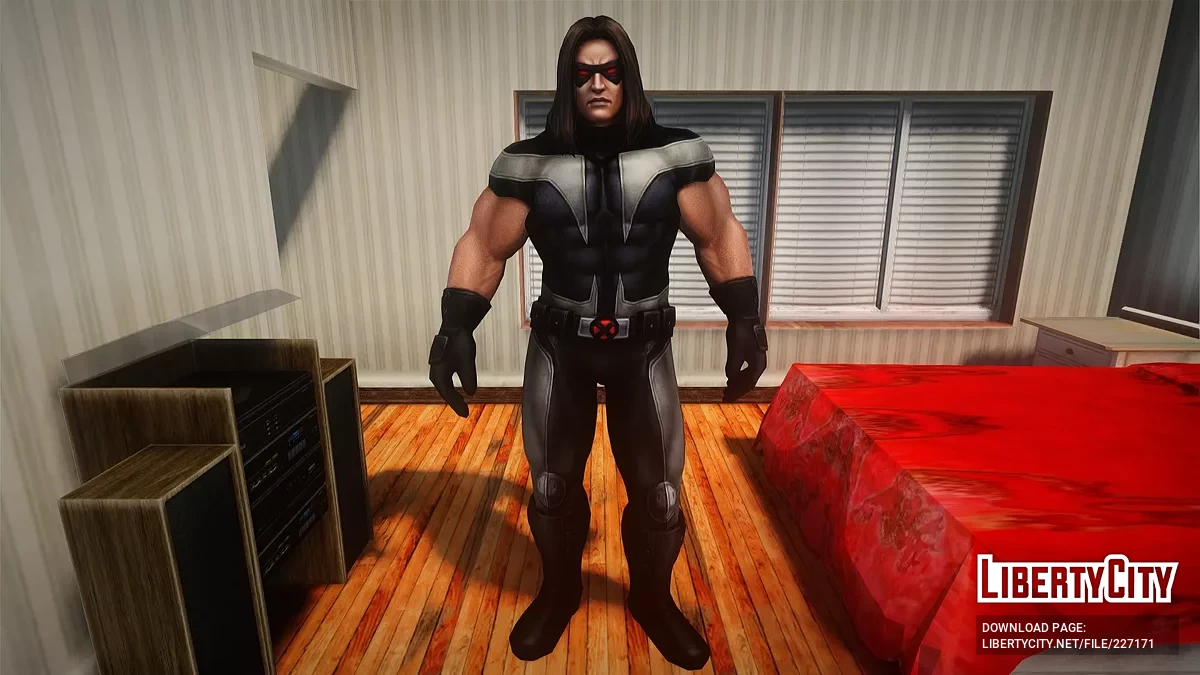 Warpath X-Force из Marvel Future Fight / GTA San Andreas