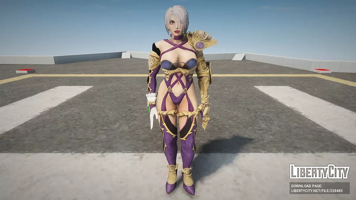 Айви из Soul Calibur 6 / GTA San Andreas