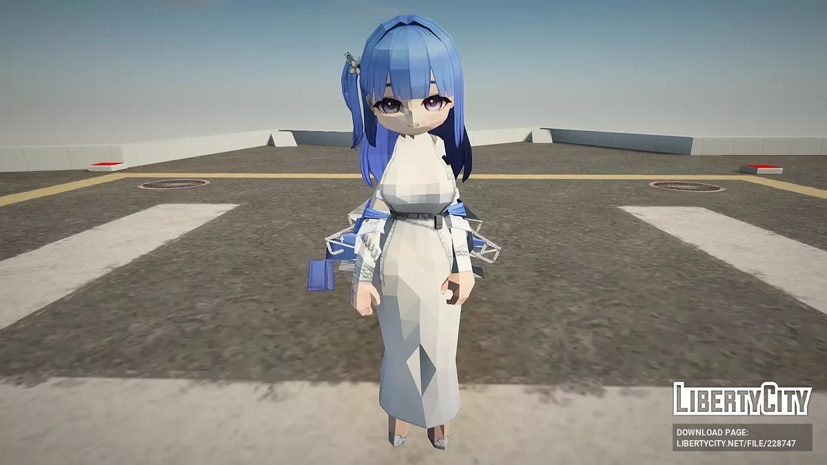 Arcana из Goddess of Victory: Nikke / GTA San Andreas