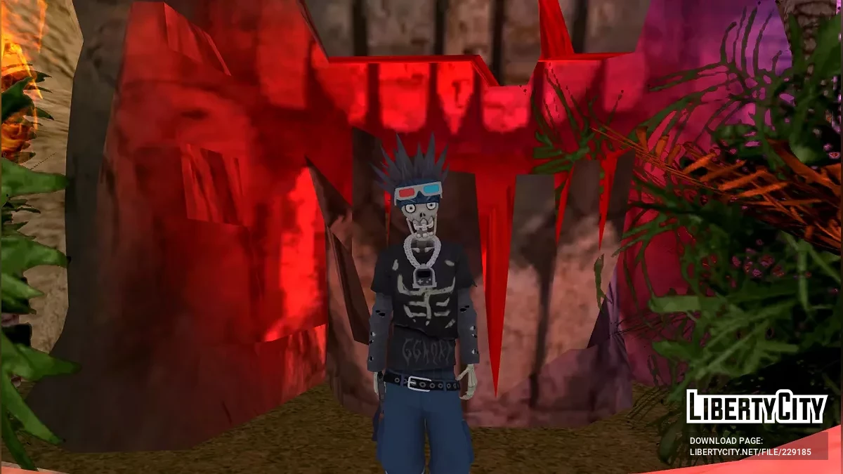 Бонеджамин из Fortnite / GTA San Andreas