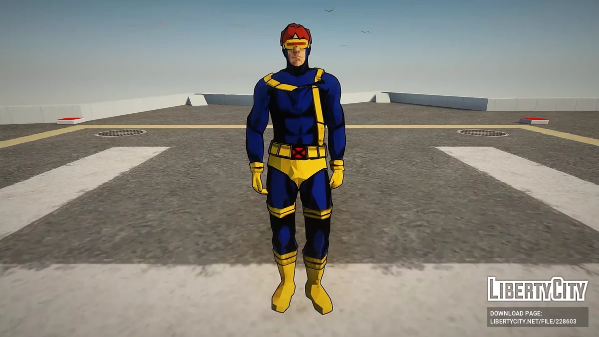 Циклоп из X-Men '97 / GTA San Andreas