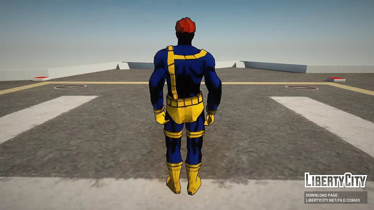 Циклоп из X-Men '97 / GTA San Andreas