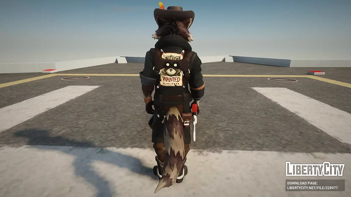 Clyde из Fortnite / GTA San Andreas