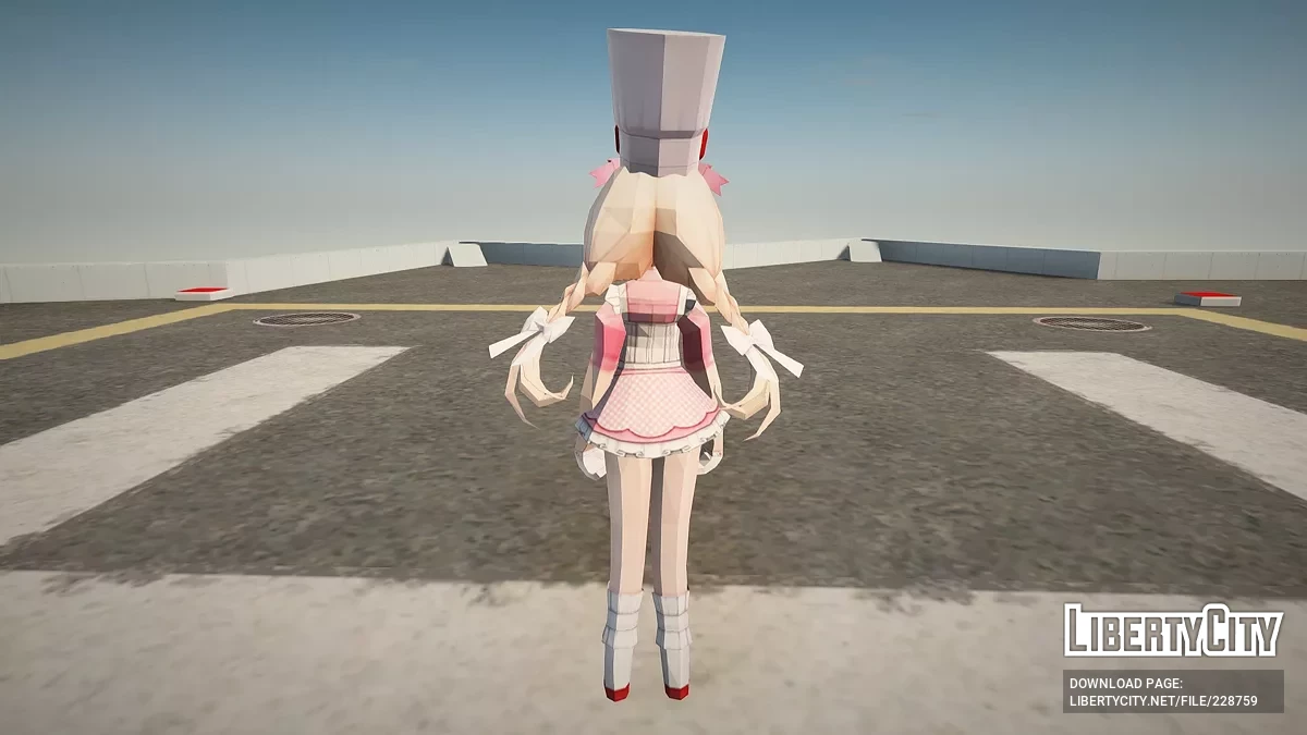 Crust из Goddess of Victory: Nikke / GTA San Andreas