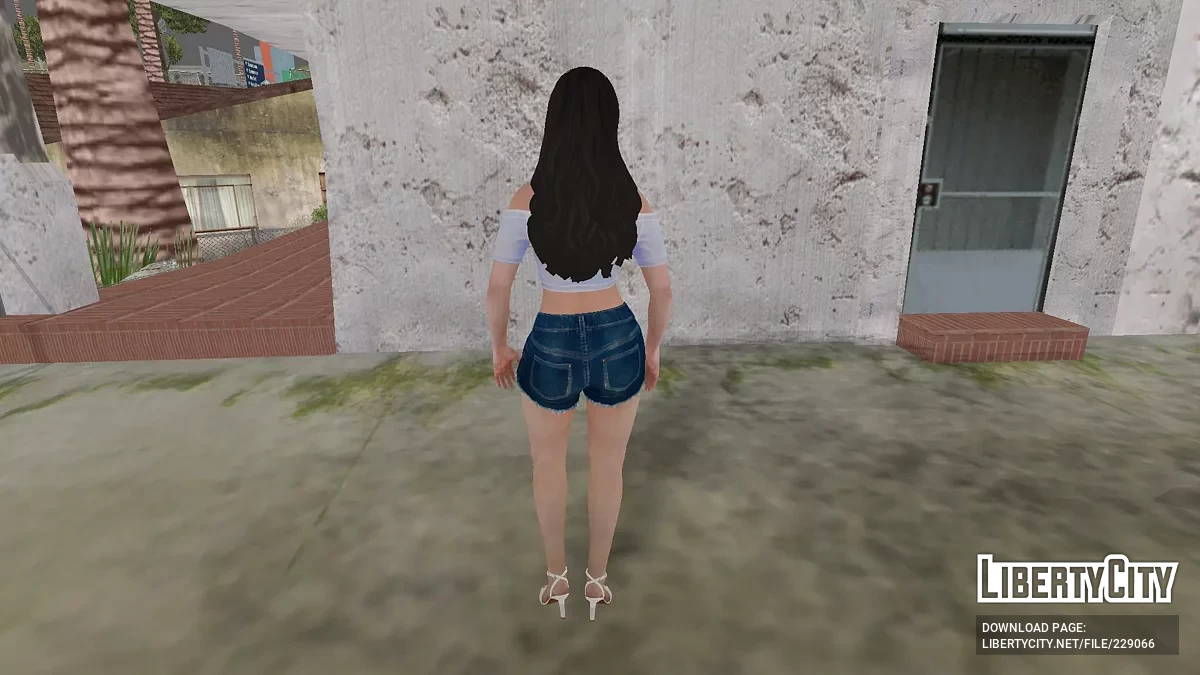 Цубаки в стиле Casual из The Grand Mafia / GTA San Andreas