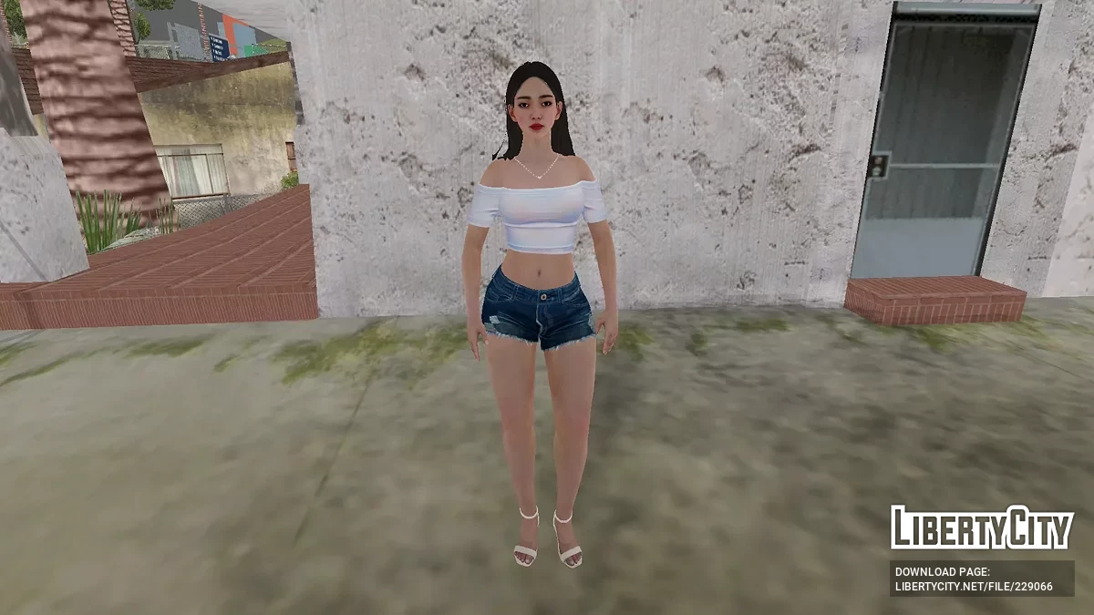 Цубаки в стиле Casual из The Grand Mafia / GTA San Andreas