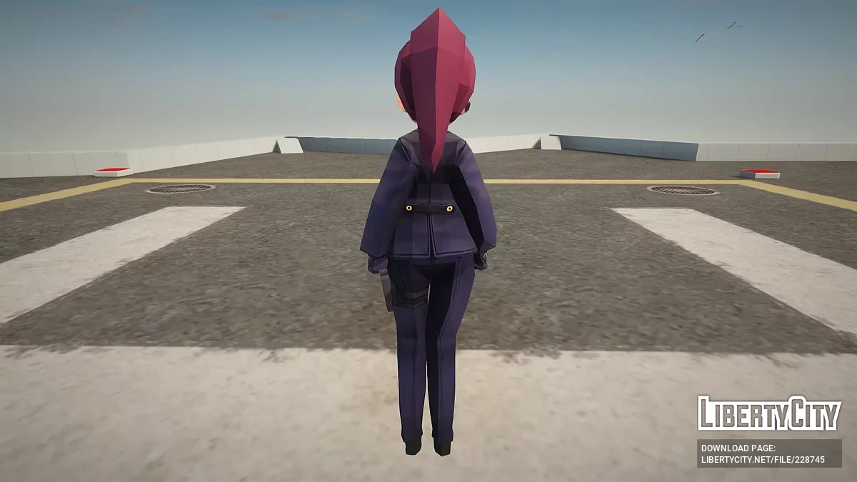 Dolla из Goddess of Victory: Nikke / GTA San Andreas