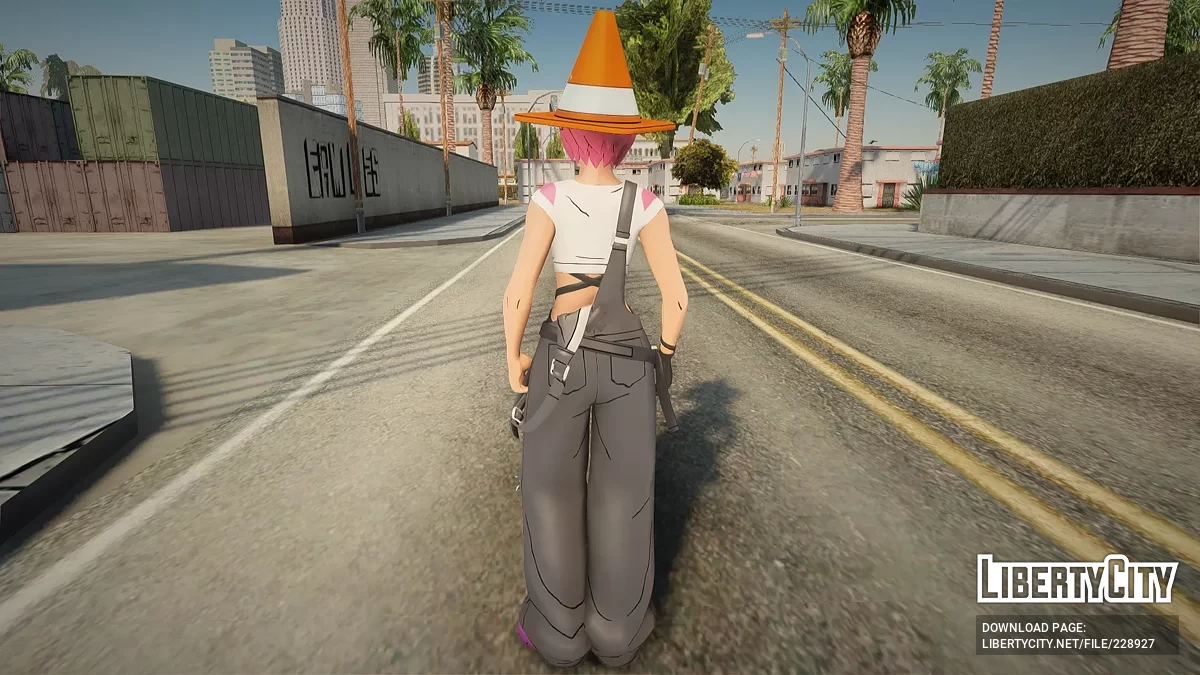 Джосс из Fortnite / GTA San Andreas
