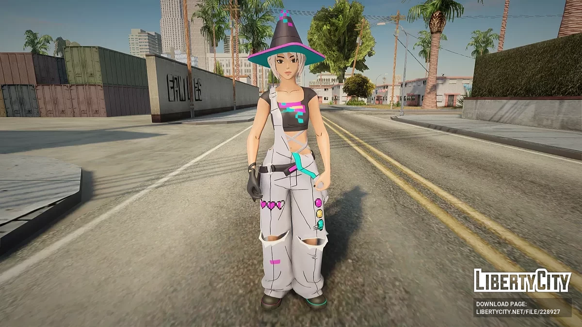 Джосс из Fortnite / GTA San Andreas