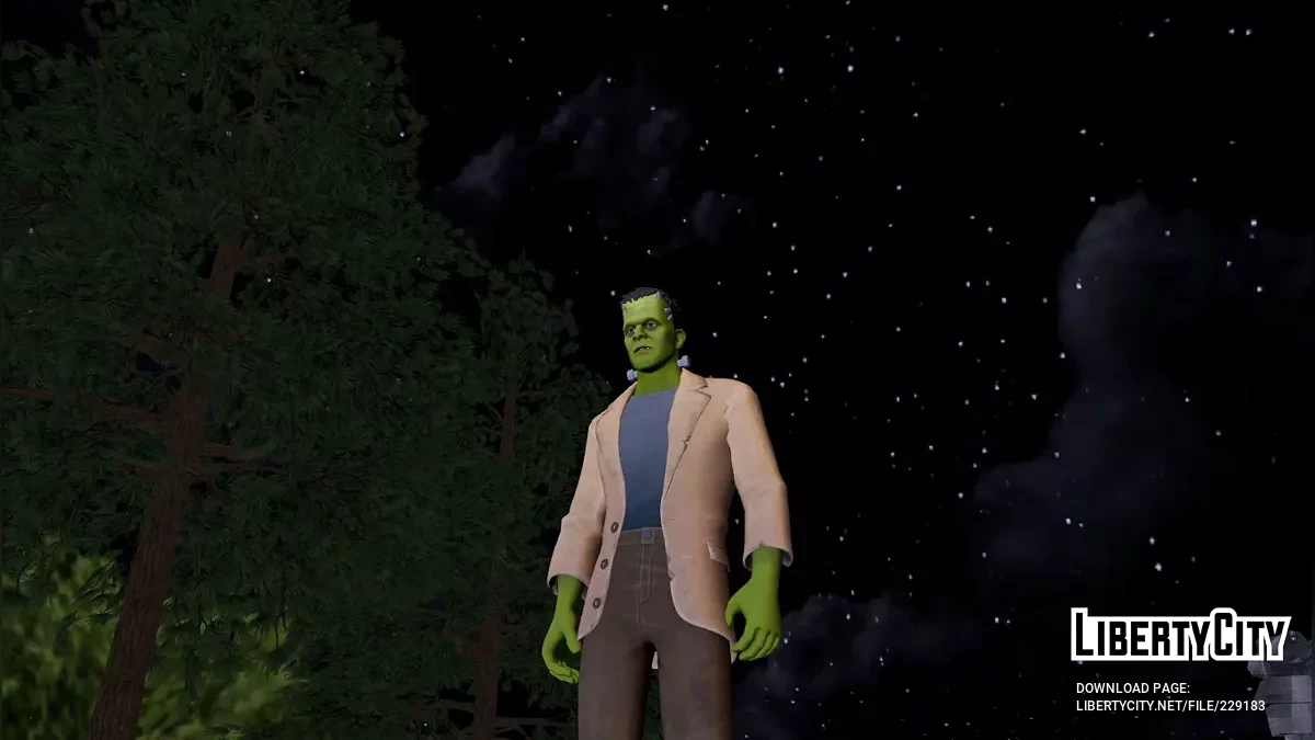 Франкенштейн из Fortnite / GTA San Andreas