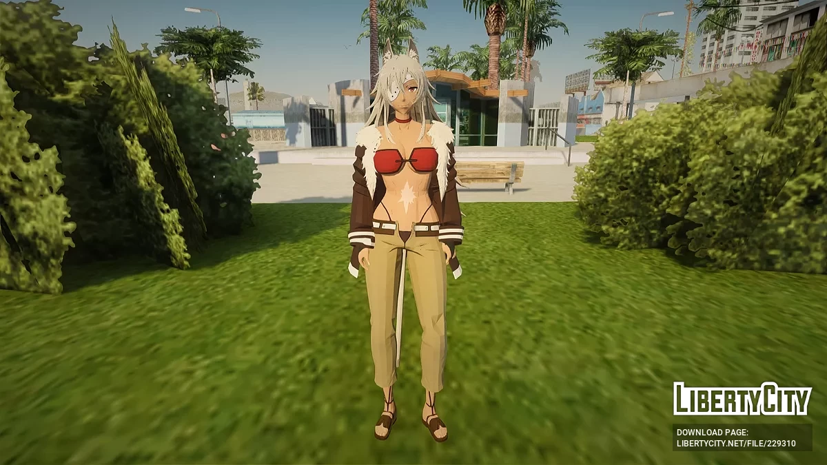 Гилейн Дедолдия из Mushoku Tensei / GTA San Andreas