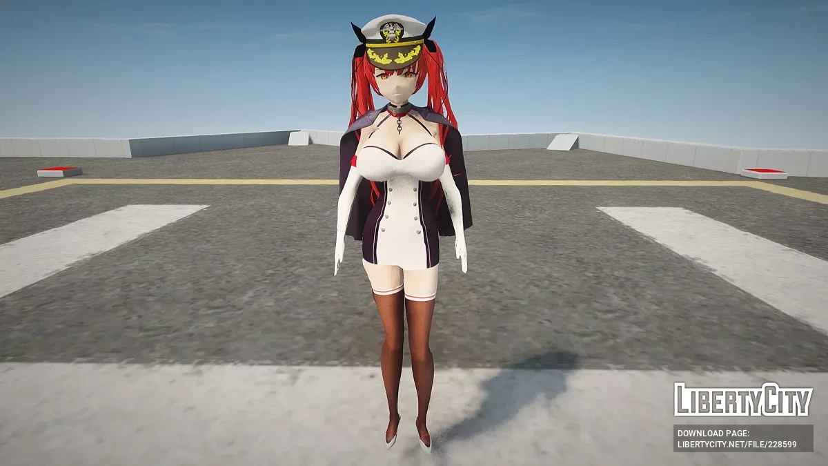 Гонолулу из Azur Lane / GTA San Andreas