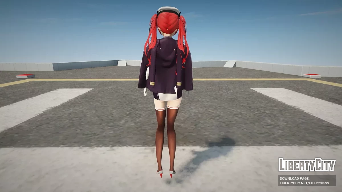 Гонолулу из Azur Lane / GTA San Andreas