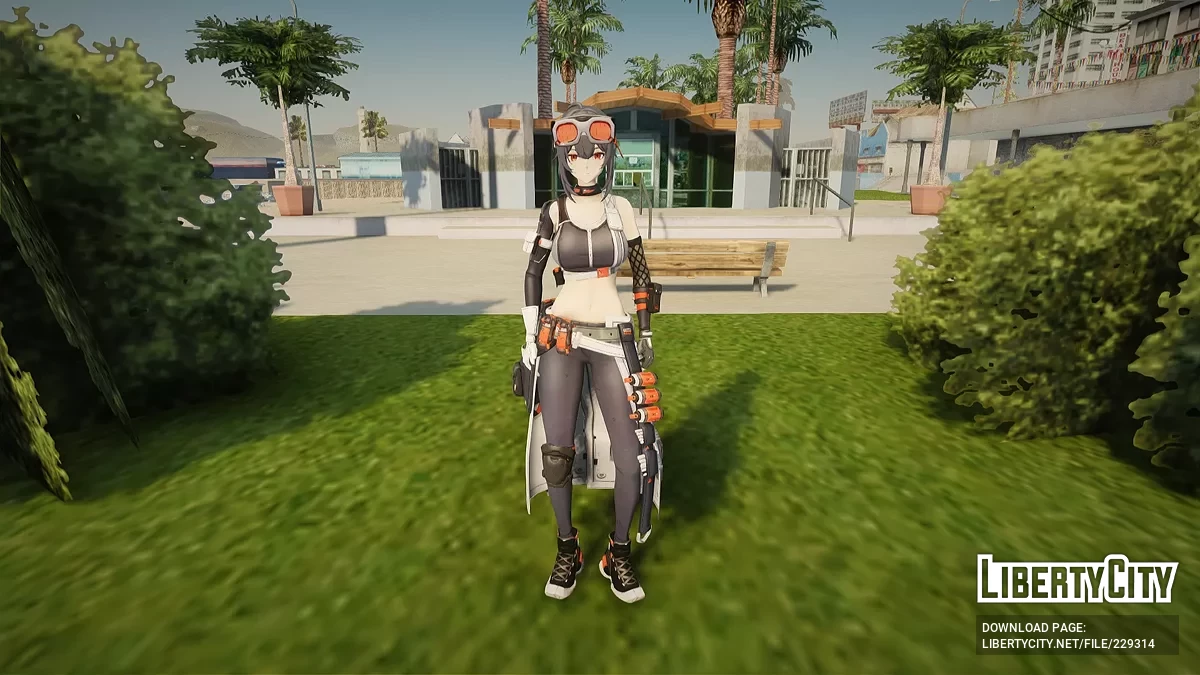 Грейс Ховард из Zenless Zone Zero / GTA San Andreas