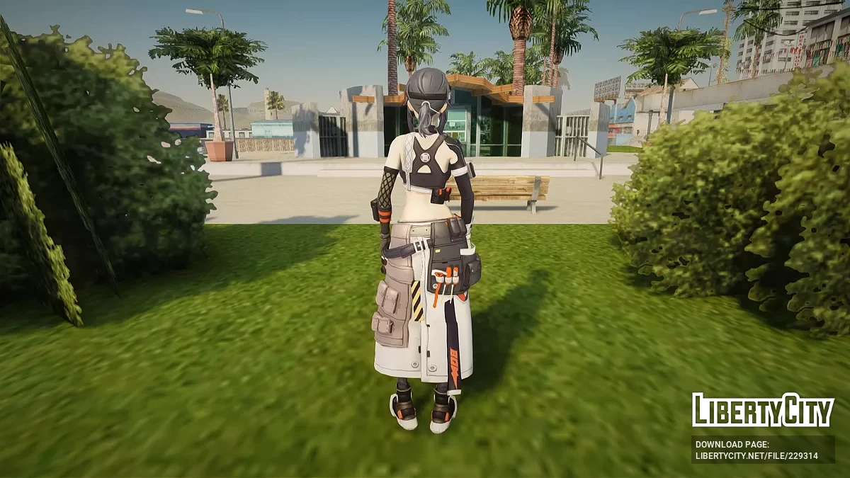 Грейс Ховард из Zenless Zone Zero / GTA San Andreas