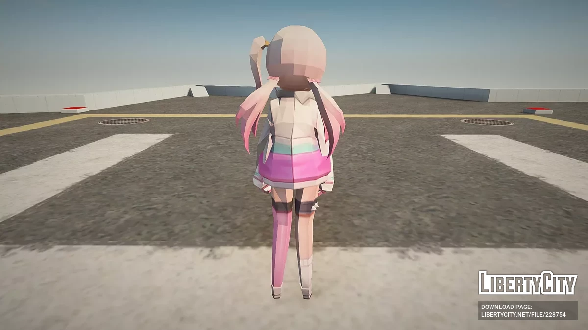 Jackal из Goddess of Victory: Nikke / GTA San Andreas