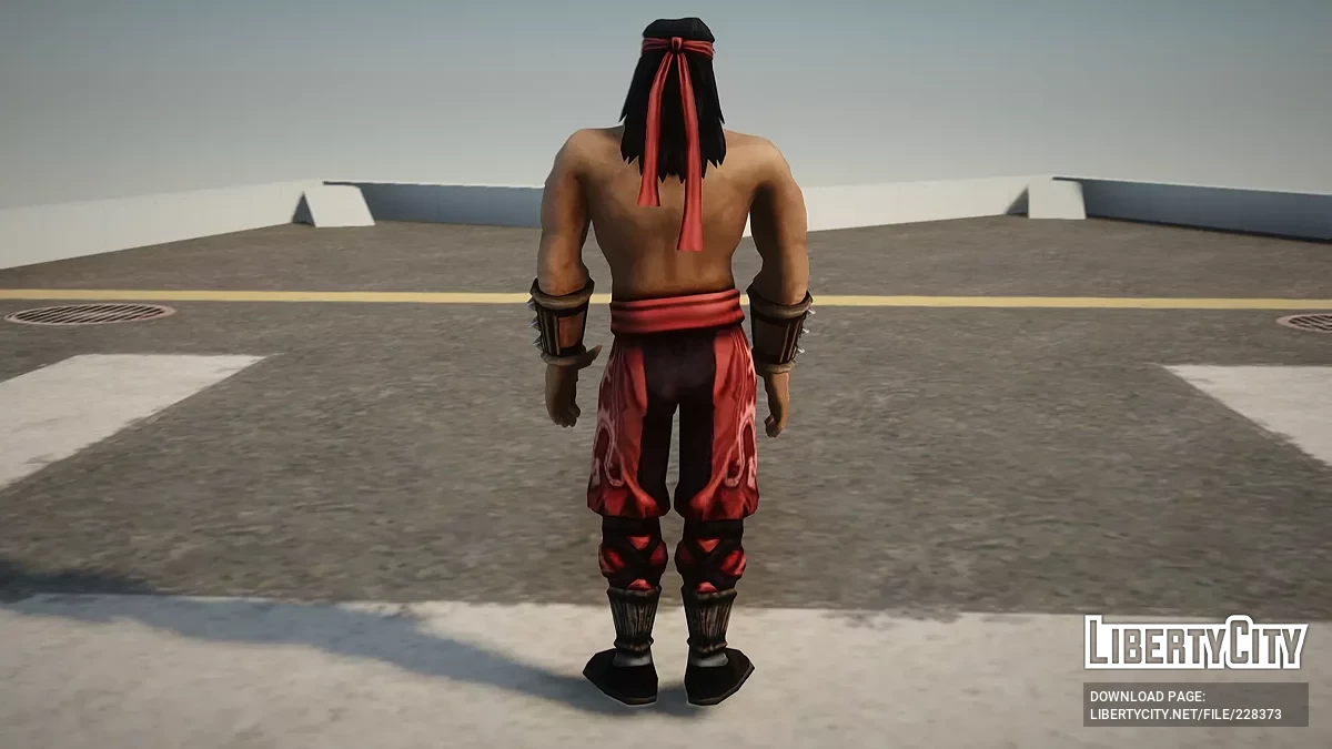 Лю Кан из Mortal Kombat: Shaolin Monks / GTA San Andreas