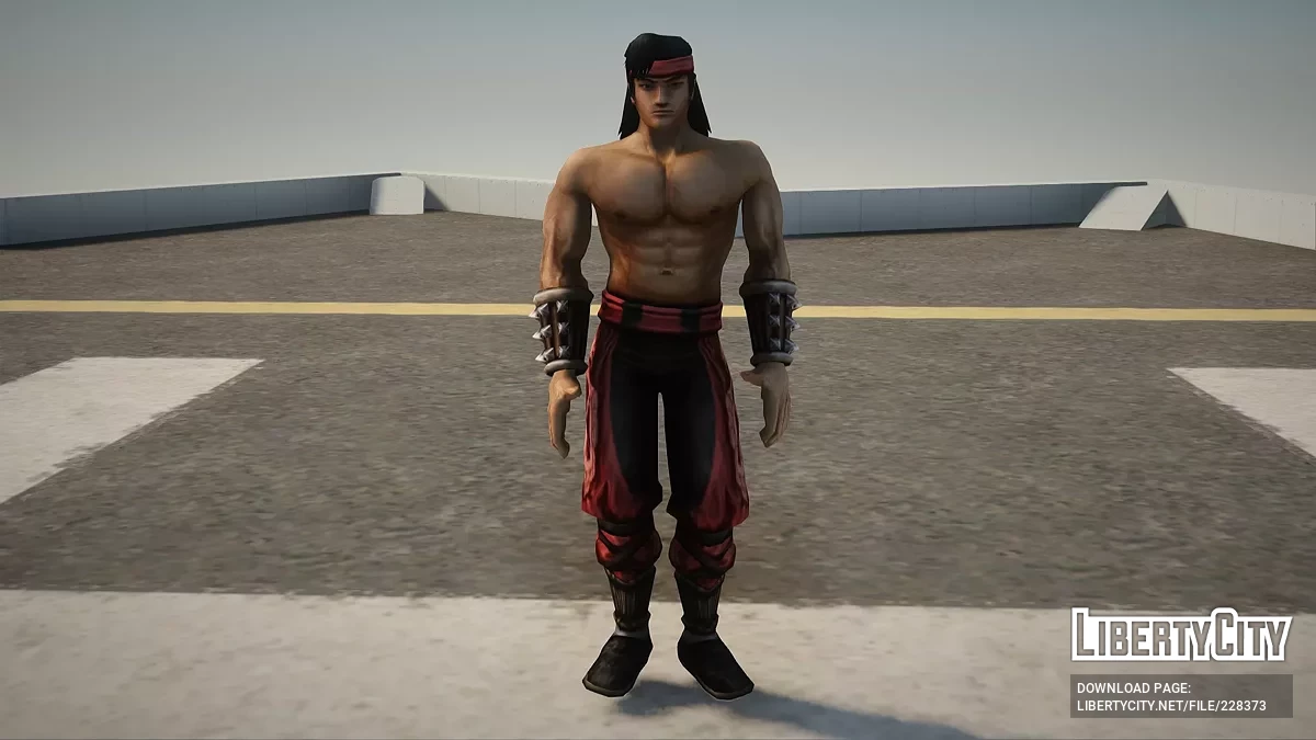 Лю Кан из Mortal Kombat: Shaolin Monks / GTA San Andreas