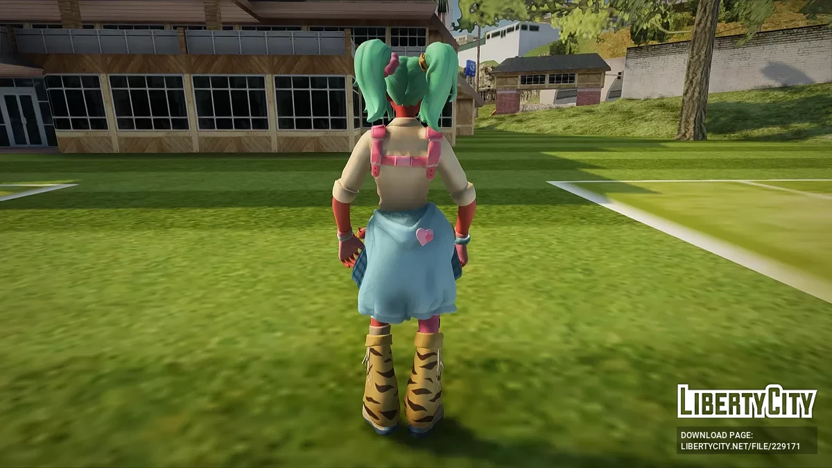 Немия из Fortnite / GTA San Andreas