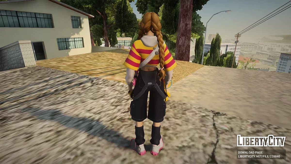 Pixelle из Fortnite / GTA San Andreas
