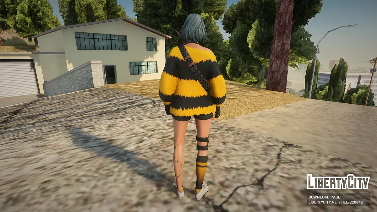 Polly из Fortnite / GTA San Andreas