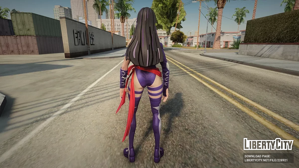 Псайлок из Marvel Rivals / GTA San Andreas