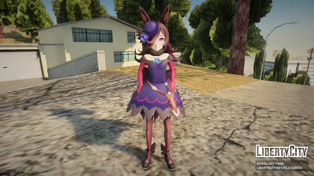 Райс Шоуэр из Uma Musume / GTA San Andreas