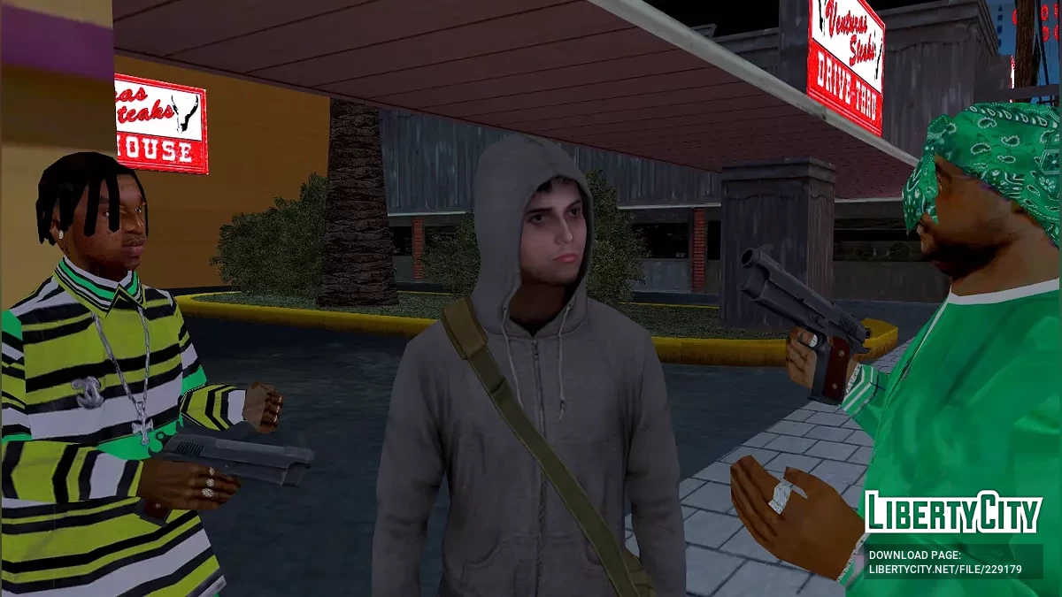 Саймон Хенрикссон из Cry Of Fear / GTA San Andreas