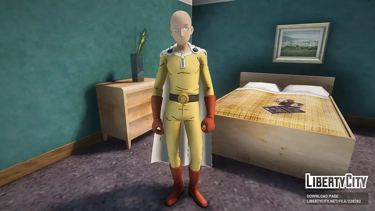 Сайтама из One Punch Man / GTA San Andreas