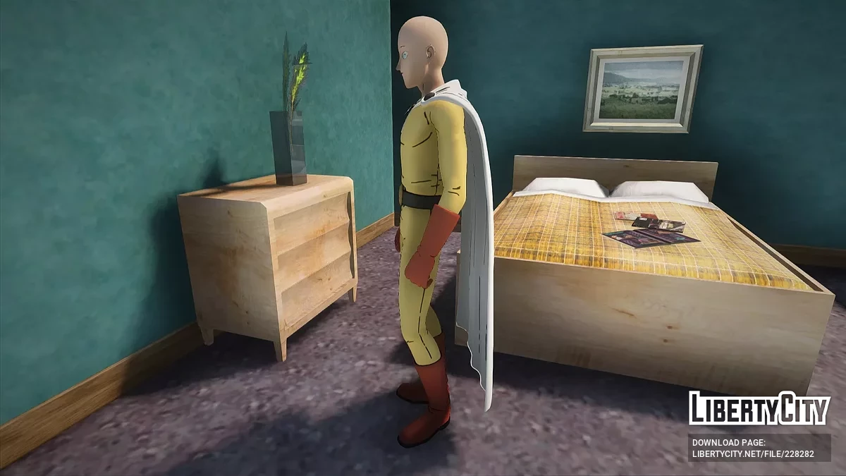 Сайтама из One Punch Man / GTA San Andreas