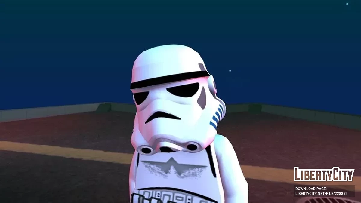 Штурмовик из LEGO Star Wars / GTA San Andreas