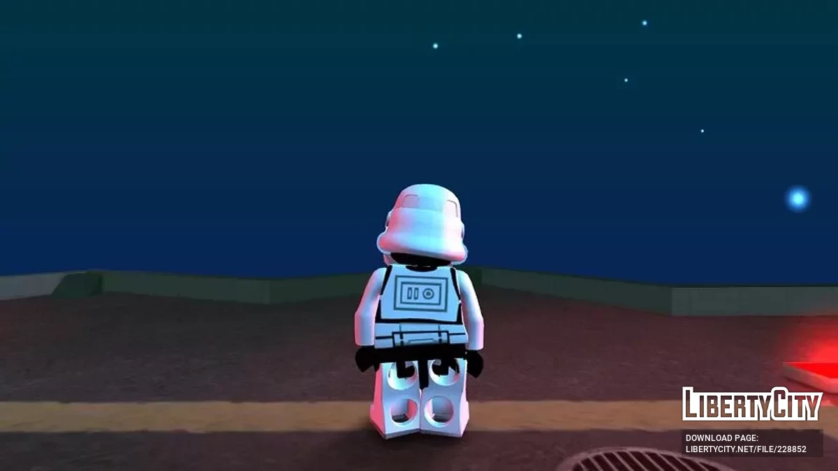 Штурмовик из LEGO Star Wars / GTA San Andreas