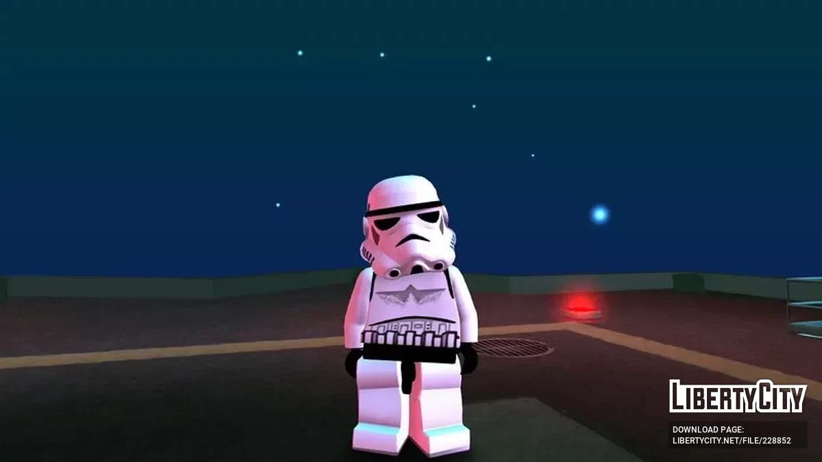 Штурмовик из LEGO Star Wars / GTA San Andreas